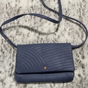 LC Lauren Conrad Navy Crossbody Bag